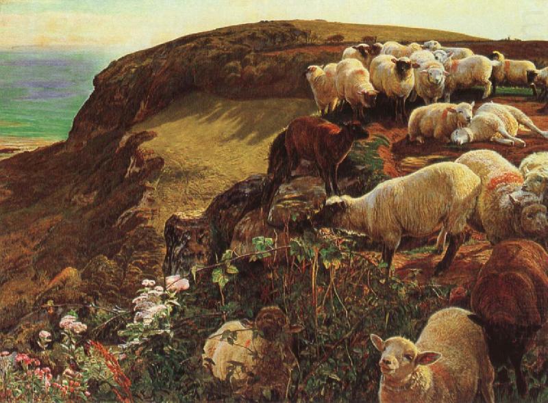 William Holman Hunt Being English coasts china oil painting image